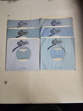 45 RPM 7" RECORD SLEEVES CO. SLEEVE 6 PACK SEE PHOTOS - Epic SLV55-4