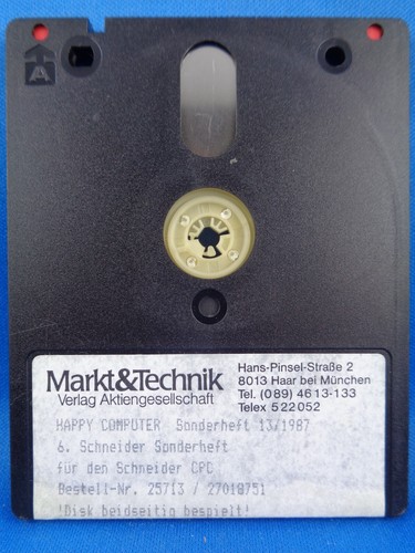 SCHNEIDER/AMSTRAD CPC -- HAPPY COMPUTER DISKS -- # AUSWAHL # - Bild 26 von 30