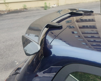 52'' Rear Spoiler Wing Universal For Mazda 3 Hatchback Carbon Fiber ABS