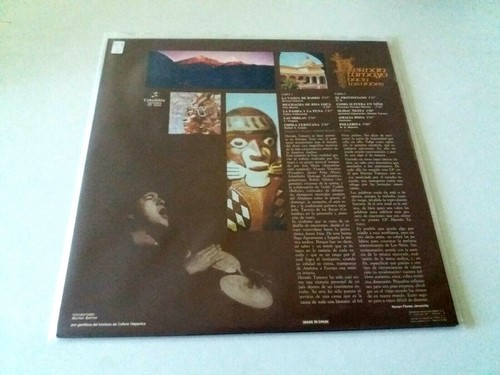 HERNAN TAMAYO "HACIA LOS ANDES" LP VINYL 12" EX/EX EX/EX - Picture 2 of 2