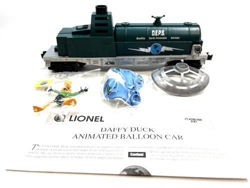 Lionel Acme Daffy Duck Animated Balloon Car 16755 in Original Box 3470