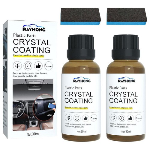 1* Crystal Coating Plastic Restorer Auto Polish & Repair Coating Car Cleaning US - Picture 5 of 13