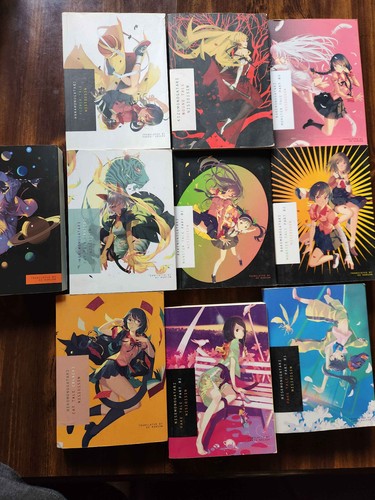 monogatari series light novel season 1 Nisioisin - Foto 2 di 3