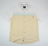 Marmot Hamilton Mens Large L Tan Short Sleeve Button Active Hiking Shirt Marmot Hamilton Mens Large L Tan Short Sleeve Button Active Hiking Shirt