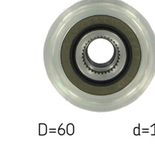 Alternator Freewheel Clutch Pulley SKF for C-Class Sprinter 3.5-T 5-T CLK E-Clas - Picture 4 of 6