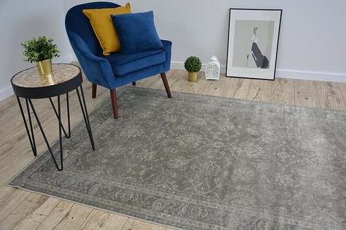 Trachtenteppiche STILVOLL klassischer TEPPICH "NOBIS" beige Gestell günstig hochwertig - Bild 2 von 6
