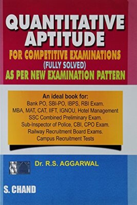 Quantitative Aptitude for Competitive Examinations by Aggarwal | eBay