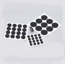 Black Round Self Adhesive Silicone Rubber Feet For Furniture Pad Floor Protector