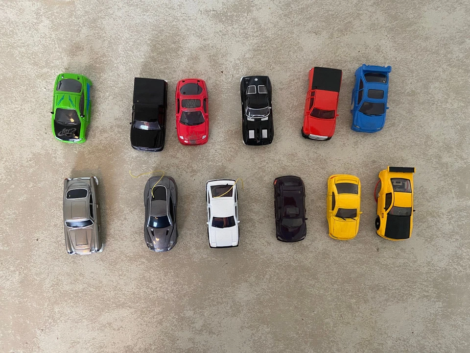 Zip Zaps Micro RC RadioShack Car Lot Bodies Parts Remotes, Accessories -UNTESTED - Image 2 of 4