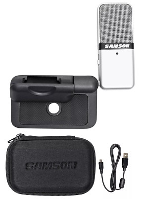 Samson GOMIC Go Mic Portable USB Condenser Microphone+Mounting Clip+Carry Case