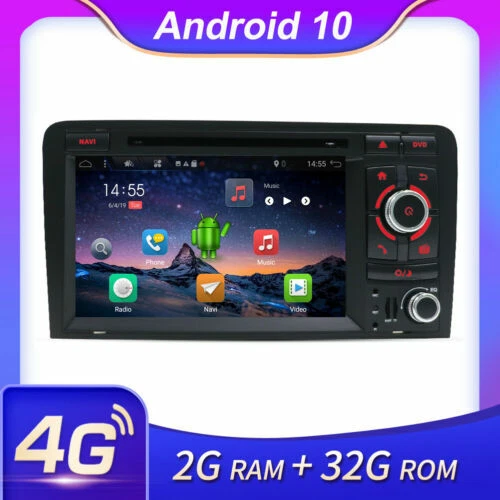 Autoradio e frontalini da auto equalizzatore integrato con lettore CD per Audi