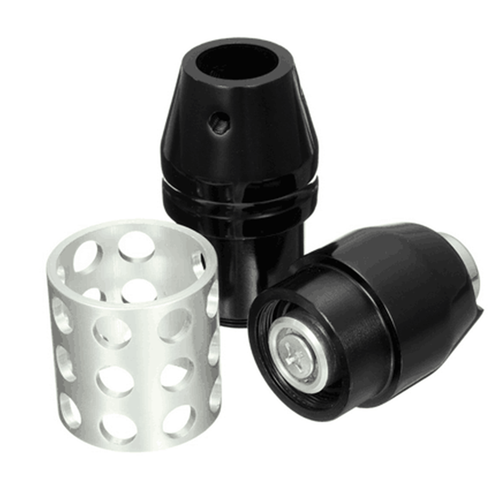 Car Aluminum Shift Knob Automatic Gear Stick Shifter Black Lever Accessory - 第 5/12 張圖片