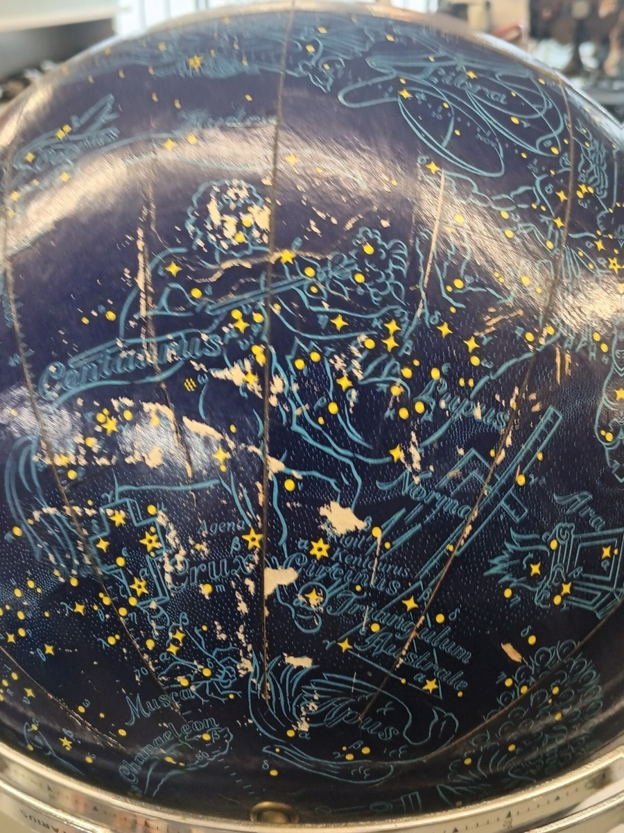 vintage Rand McNally celestial globe 60s era | eBay