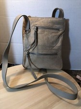borsetta borsetta a tracolla in pelle scamosciata beige spirit