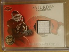 Darren McFadden 2008 Press Pass Jersey RC card #SS-DM Razorbacks Raiders Cowboys