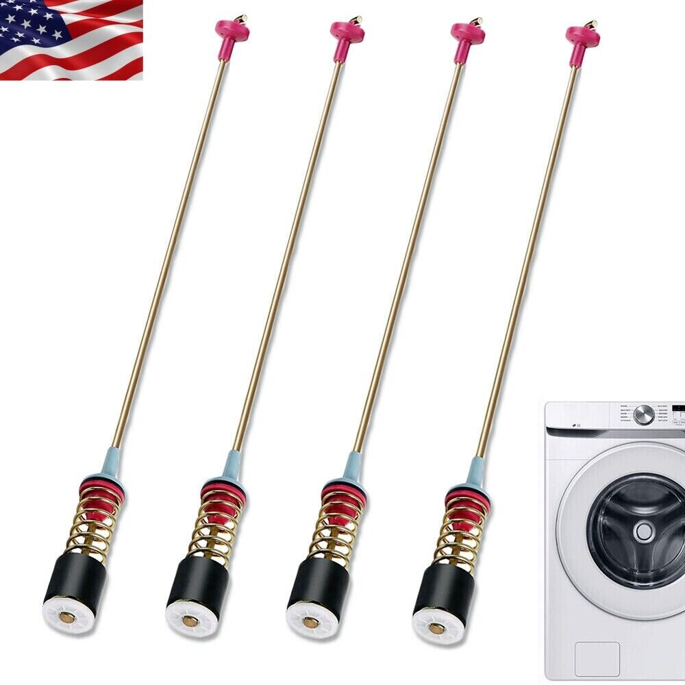 4 Pack DC97-18610F Washer Suspension Rod Kit For Samsung DC97-18610A PS12085154