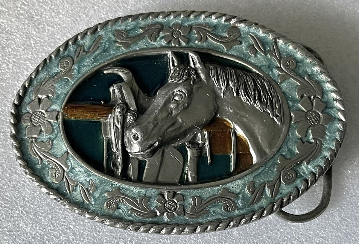 ゾーCREAMSODA45thAnniversaryBelt Buckle Pirate Skull Belt Buckle, Dark Silver Buckle, Belt