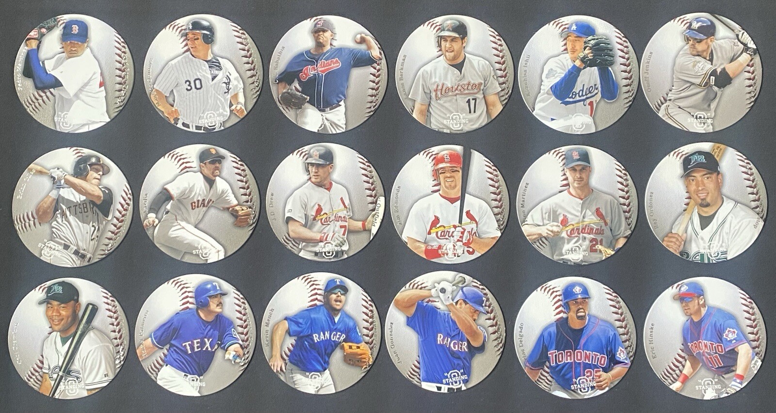2003 Upper Deck Standing O! Die Cuts - Baseball Cards - Complete Your Set - Pick
