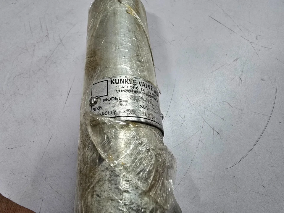 KUNKLE 803-A01-NO Safety Relief Valve 1/4 2000 PSIG - Image 3 of 4