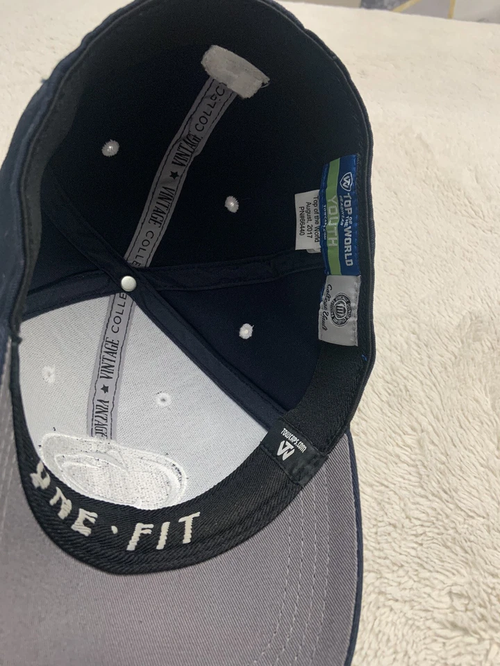Penn State Nittany Lions NCAA Top Of The World Gorra Sombrero Juvenil Talla Única - Azul Marino Foto 4 de 4