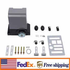 2640lbs Automatic Sliding Gate Opener Operator Garage Door Remote Control 110V