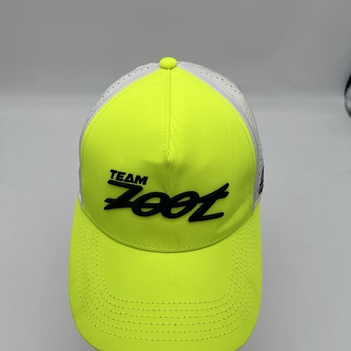 Team Zoot Mütze Triathlon "Racing As One" neongelb Unisex Tech Curved - Bild 7 von 12