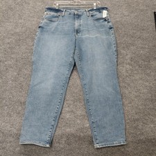 Old Navy Jeans Women's Size 16 Short Blue OG High Rise Straight Extra Stretch.