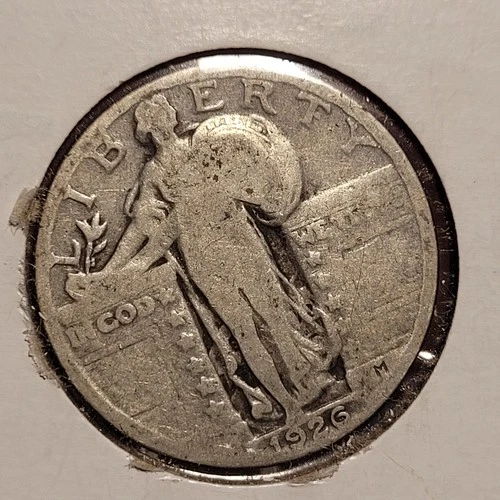 1926 Standing Liberty Quarter 90% Silver