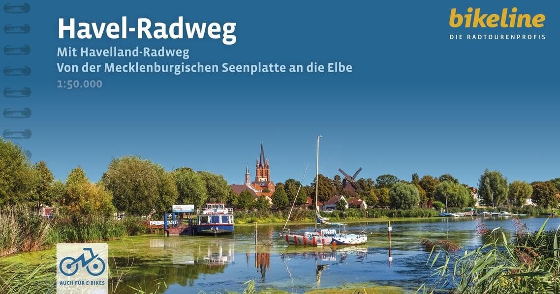 Esterbauer Verlag Havel-Radweg (в спиральном переплете) Radtourenbücher (ИМПОРТ ИЗ Великобритании)