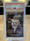 TOM BRADY 2000 BOWMAN CHROME #236 GEM MINT PATRIOTS RC PSA 10