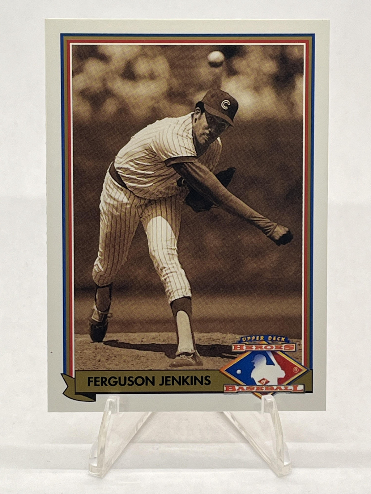 1991 Upper Deck #H3 Ferguson Jenkins Heroes of Baseball 250002