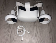 Meta Quest 2 Standalone VR Headset White w/ T...