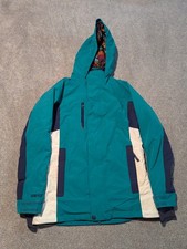 Burton Jacket Womens Small Blue Mountain Dew ...