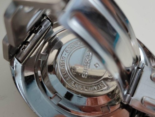 Seiko 5 Rally Diver 6119-8300 Vintage Men's Watch, No Bezel, Slight Wear, SA623 - Picture 7 of 9