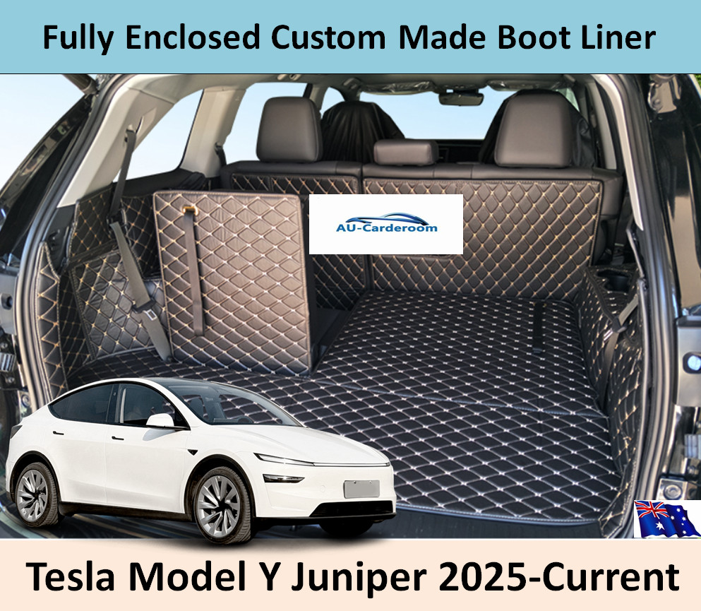 For New Tesla Model Y Juniper 2025-2026 Custom Made Boot Mats Trunk Liner Cover
