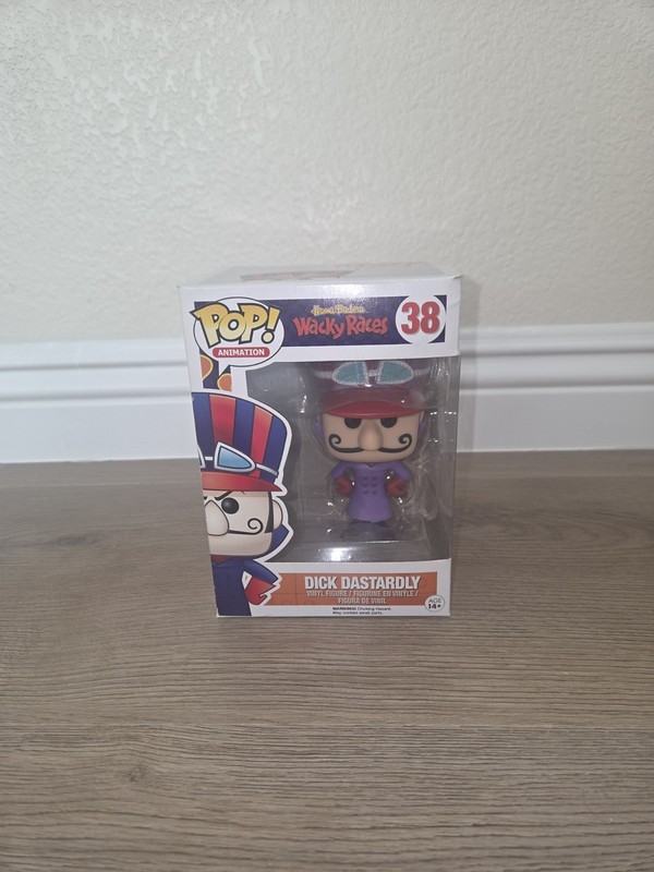 Dick Dastardly 2015 Funko POP! Animation Vinyl!!!!!!!