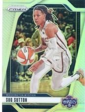 2024 Panini Prizm WNBA SUG SUTTON #51 SILVER PRIZM MYSTICS