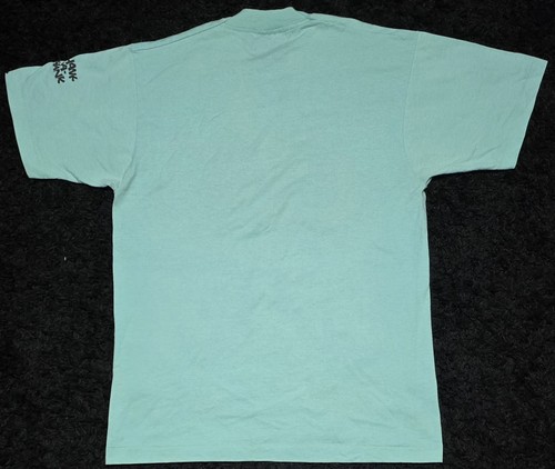 Vintage 80s MULATES CAJUN RESTAURANT PORT BREAUX NEW ORLEANS ACCORDION T-Shirt L - Bild 2 von 5