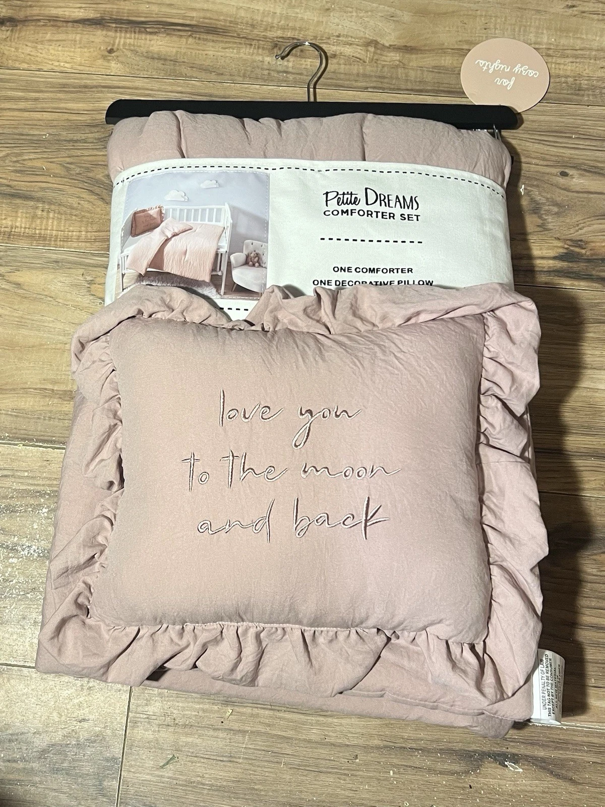Petite Love You To The Moon & Back Crib Comforter Set
Opens in a new window or tab