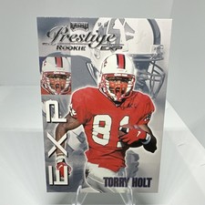 Playoff 1999 Prestige EXP Torry Holt Rookie #EX35 St. Louis Rams Football Card. rookie card picture