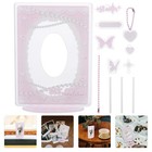 Greeting Card Display Rack Picture Frame Holder Photocard Stand Clear Placement