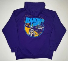 Barenaked Ladies BNL Full Zip Astronaut Hoodie Purple | L Barenaked Ladies BNL Full Zip Astronaut Hoodie Purple | L