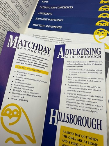 Sheffield Wednesday Football Club Commercial Guide 1993/94 SWFC Ephemera - Picture 7 of 8