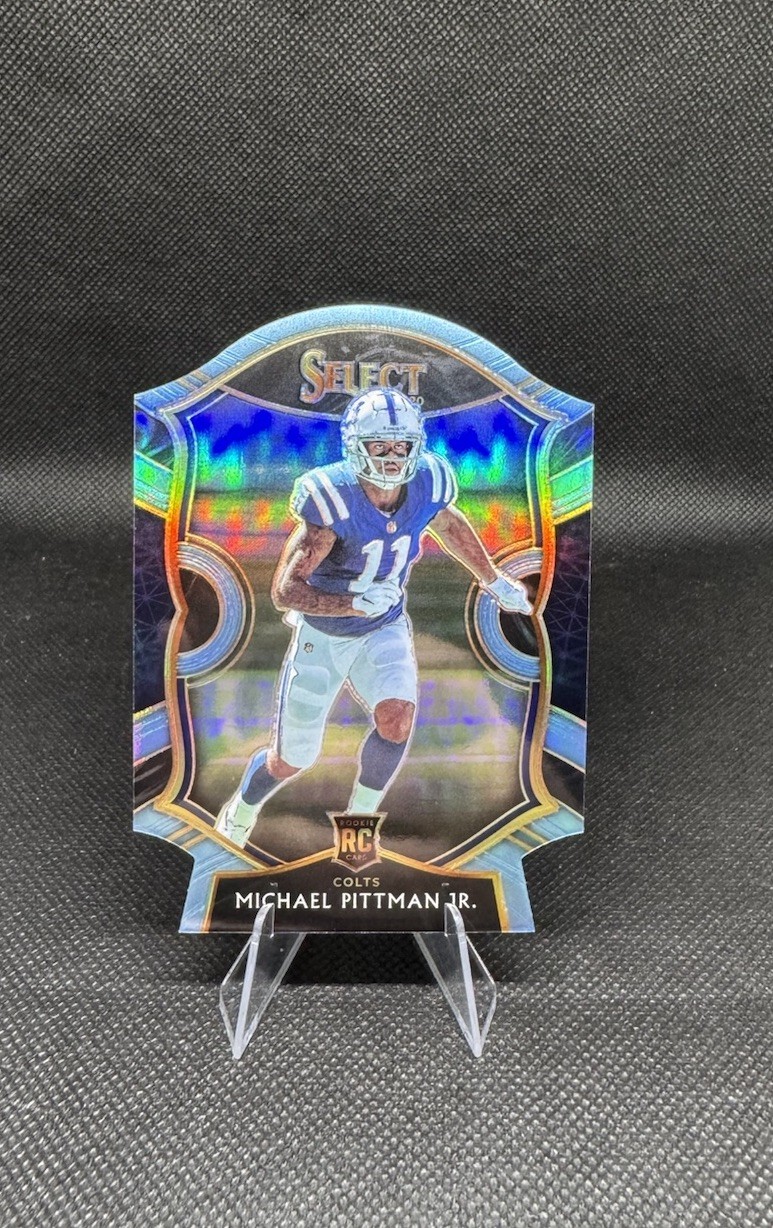 2020 Panini Select Michael Pittman Jr. Colts Light Blue Die Cut Rookie #62 6880
