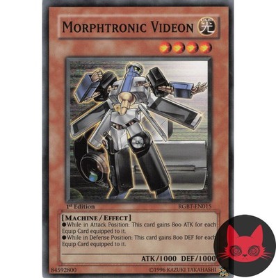 Yugioh Morphtronic Videon RGBT-DE015 Common 1. Auflage NM