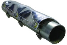 Thermo-Tec 11600 1' X 6" Pipe Shield , Silver