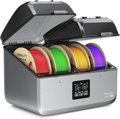 Creality SpacePi X4 Filament Trockner 4 Spulen Dryer 2 Unabhängige Heizkammern