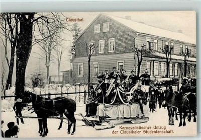 13602824 - 3392 Clausthal-Zellerfeld Carnival minister parade of Clausthalers