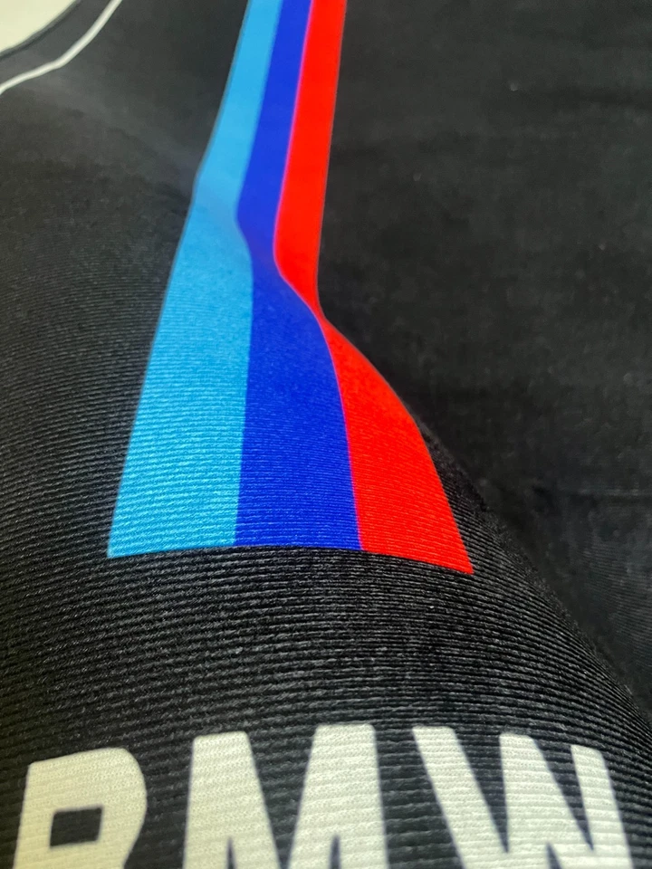 Alfombra moto showroom garaje fábrica alfombrilla bmw m sport 100x220mm Foto 3 de 4