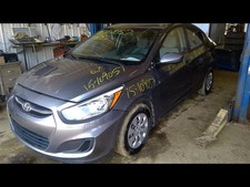Used Front Lower Center Console fits: 2015 Hyundai Accent floor w/o armrest AT F